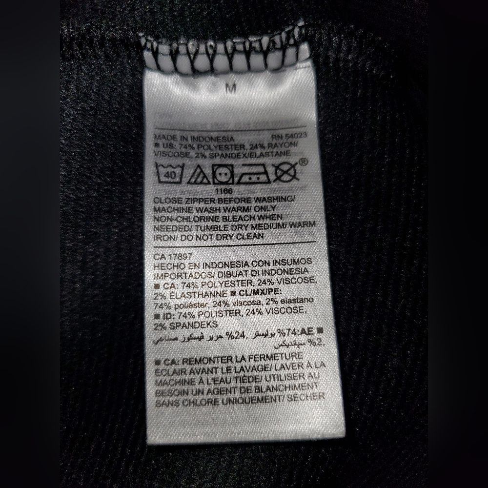 Black Stretchy Ribbed Dress - Old Navy Size Medium - Picture 8 of 9